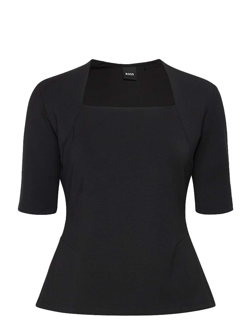 BOSS - Egamma - kortärmade blusar - black - 0