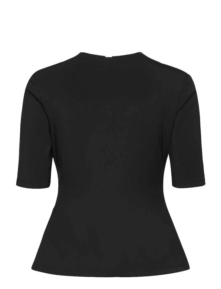 BOSS - Egamma - kurzärmelige blusen - black - 1