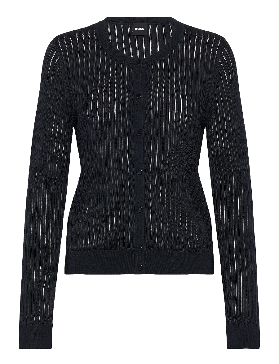 BOSS - Fancarena - strickjacken - dark blue - 0