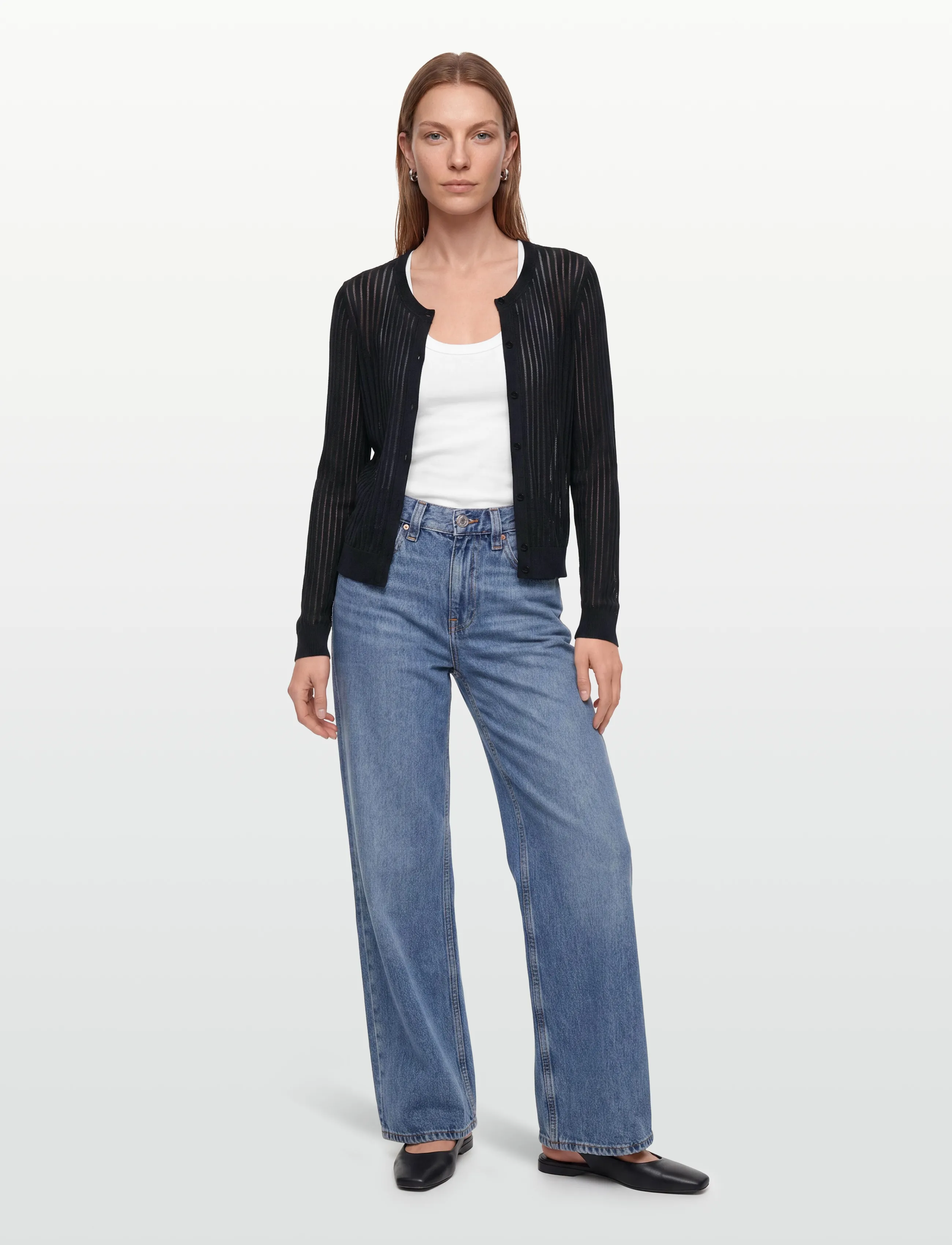 BOSS Fancarena, XS, Black, Strik > Cardigans, Dame