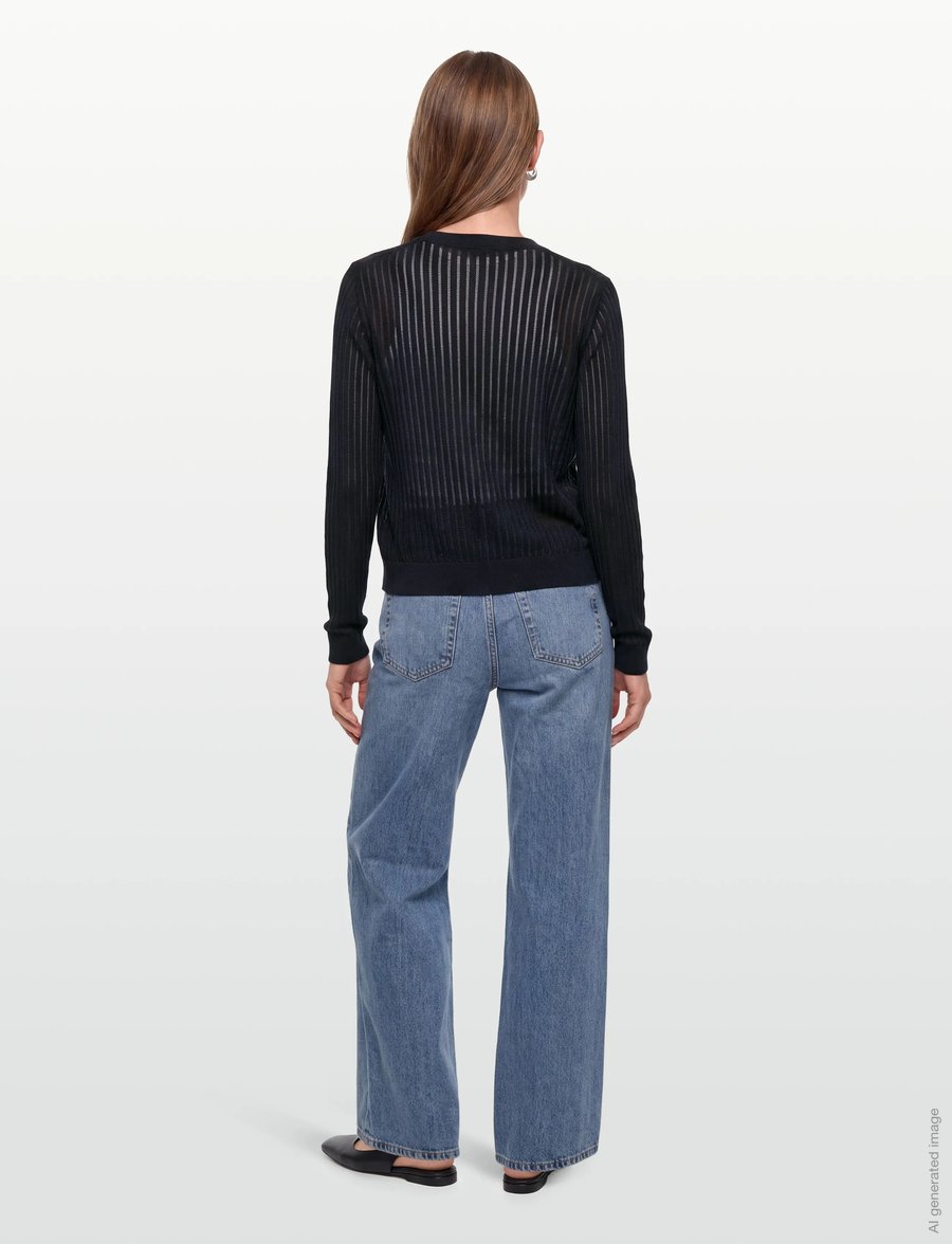 BOSS - Fancarena - strickjacken - dark blue - 4