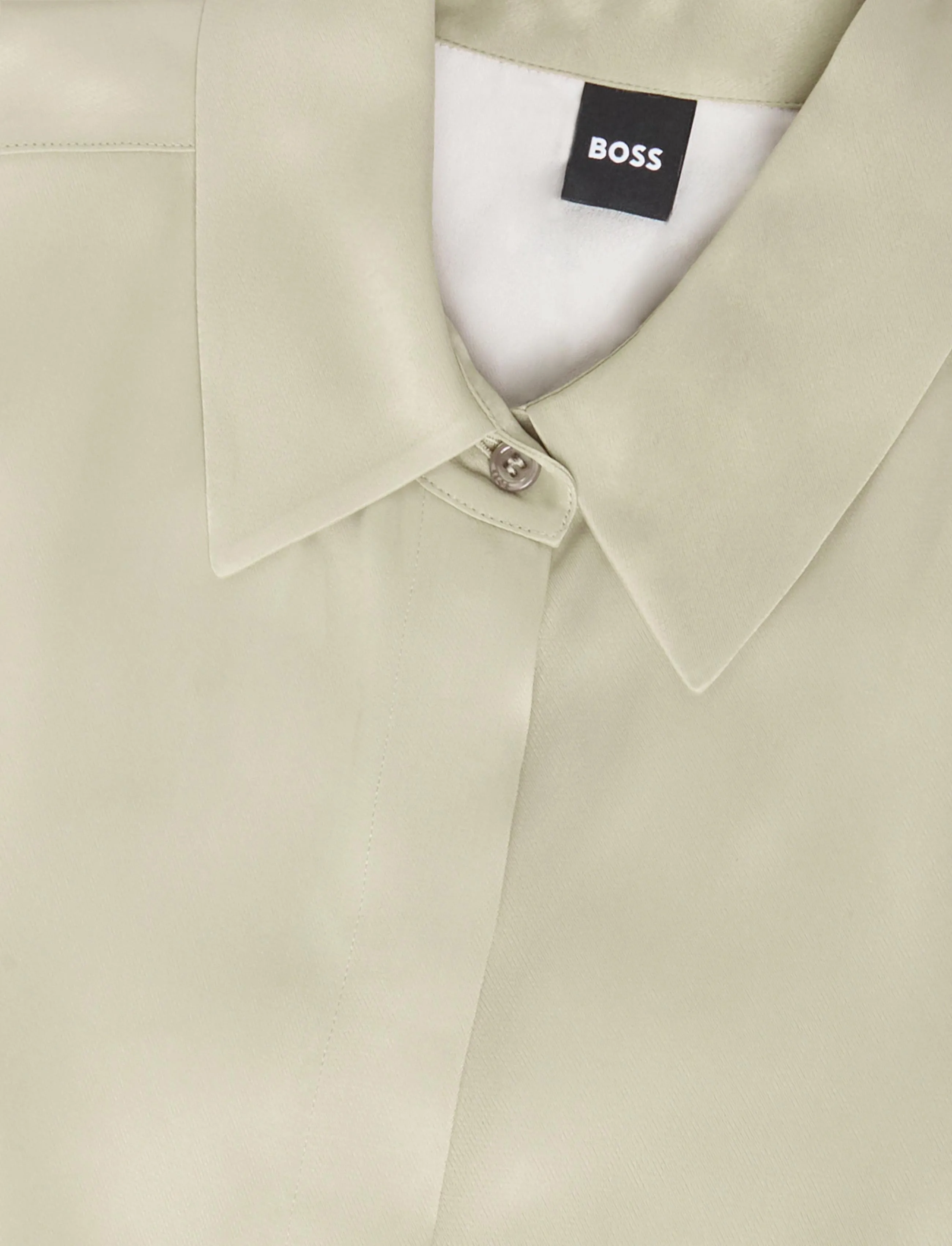 BOSS - Beruta1 - long sleeved blouses - light beige - 2