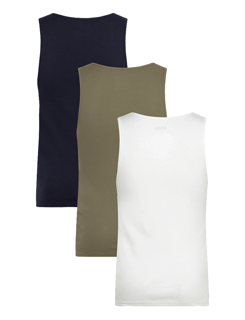BOSS - TankTop3P RibClassic - linnen - open miscellaneous - 2