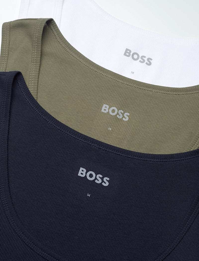 BOSS - TankTop3P RibClassic - linnen - open miscellaneous - 1