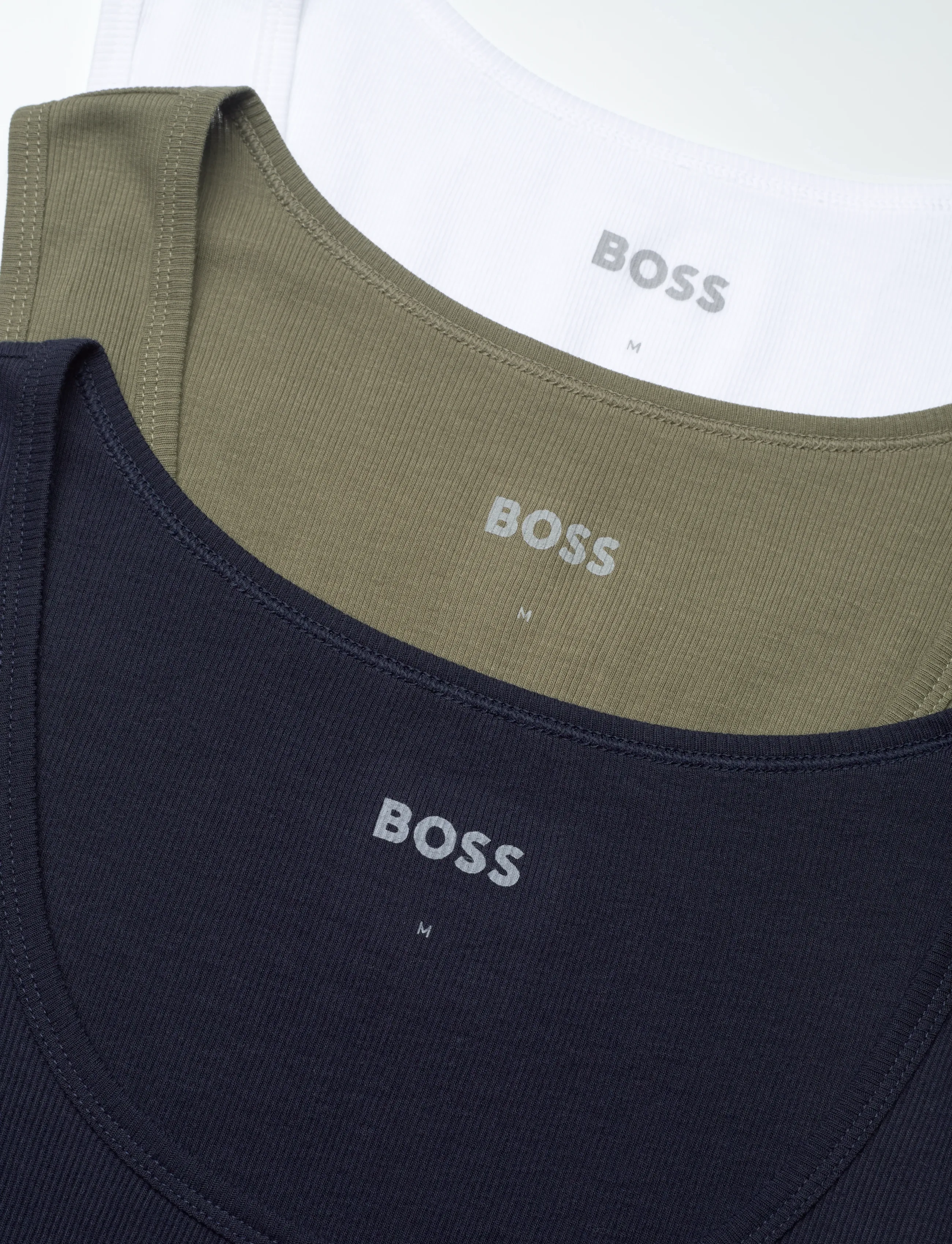 BOSS - TankTop3P RibClassic - laveste priser - open miscellaneous - 1