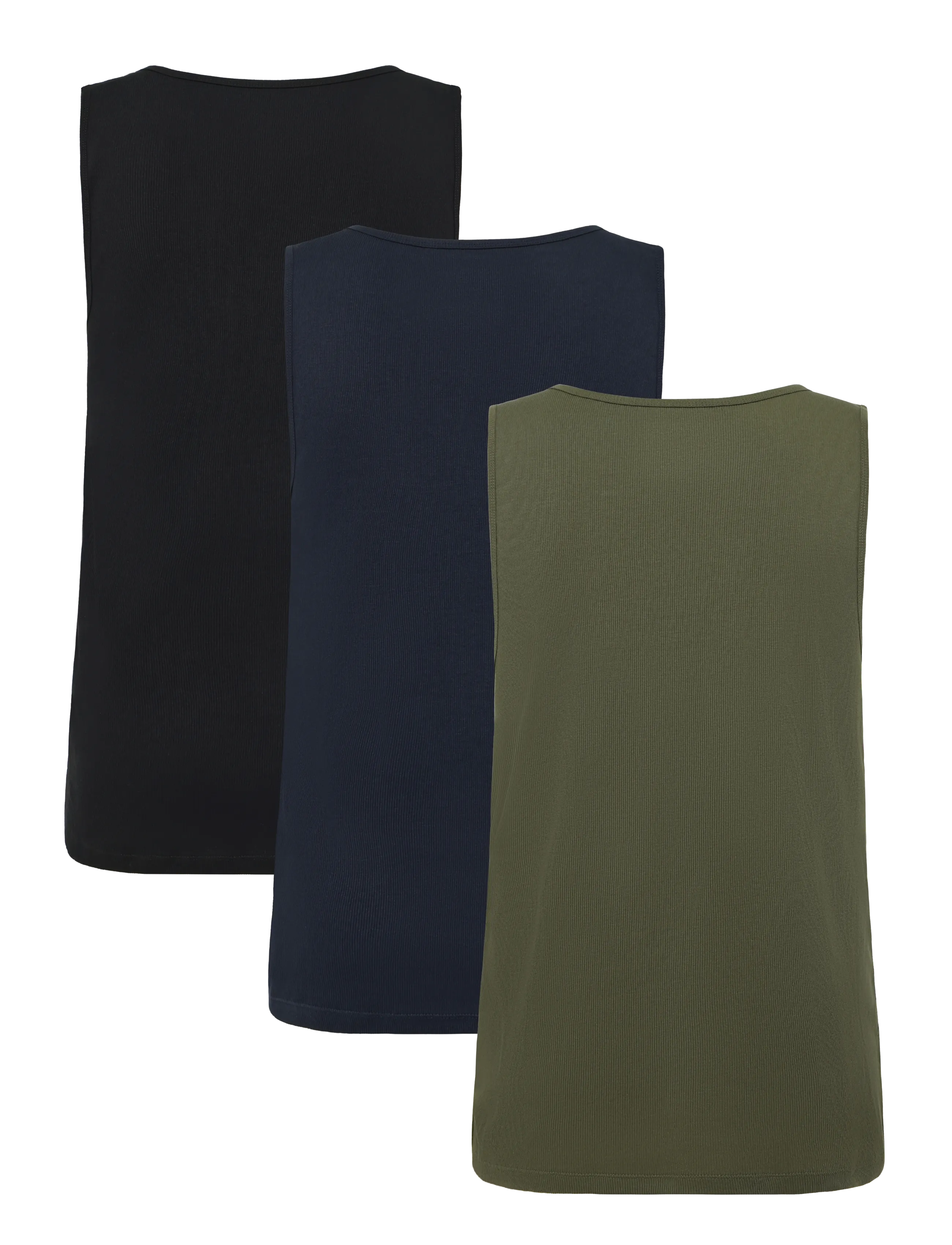 BOSS - TankTop3P RibClassic - sleeveless shirts - open miscellaneous - 1