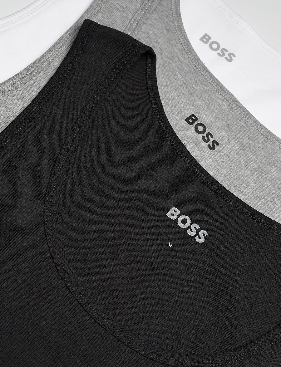 BOSS - TankTop3P RibClassic - tank tops - open miscellaneous - 1