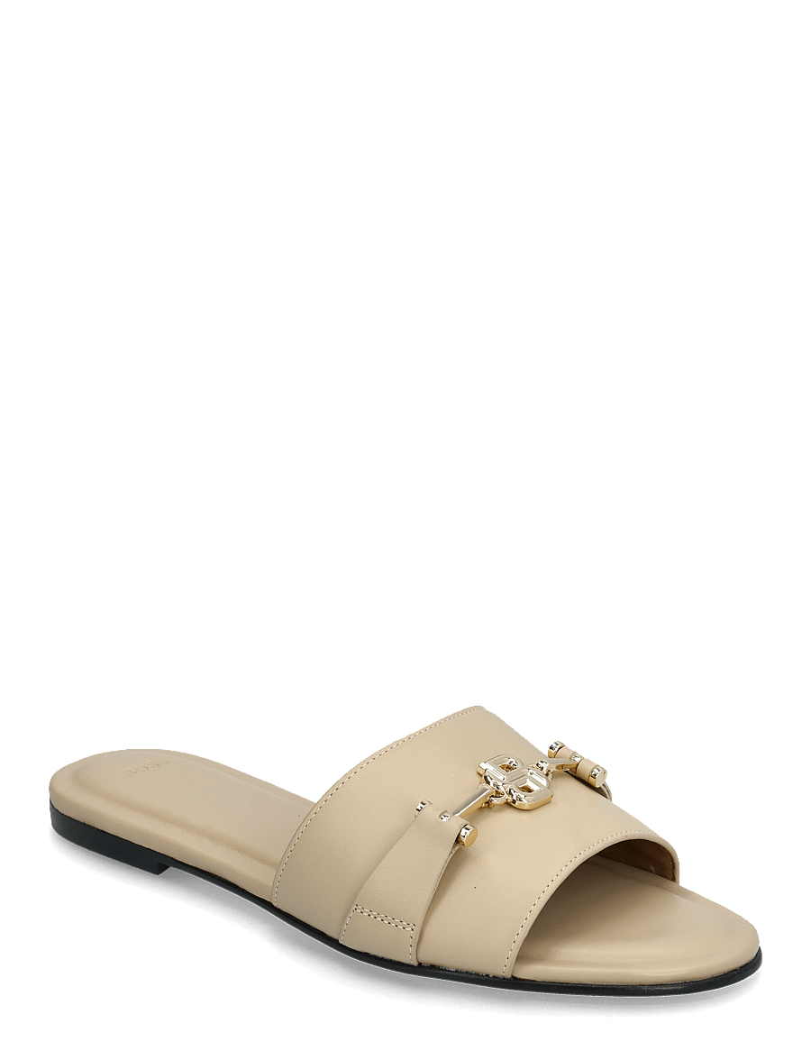 BOSS - Emberlyn_Slid10_VCHB - flache sandalen - medium beige - 0