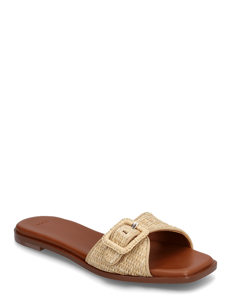 BOSS - Charlize_Slid10_RFBK - platta sandaler - light beige - 0