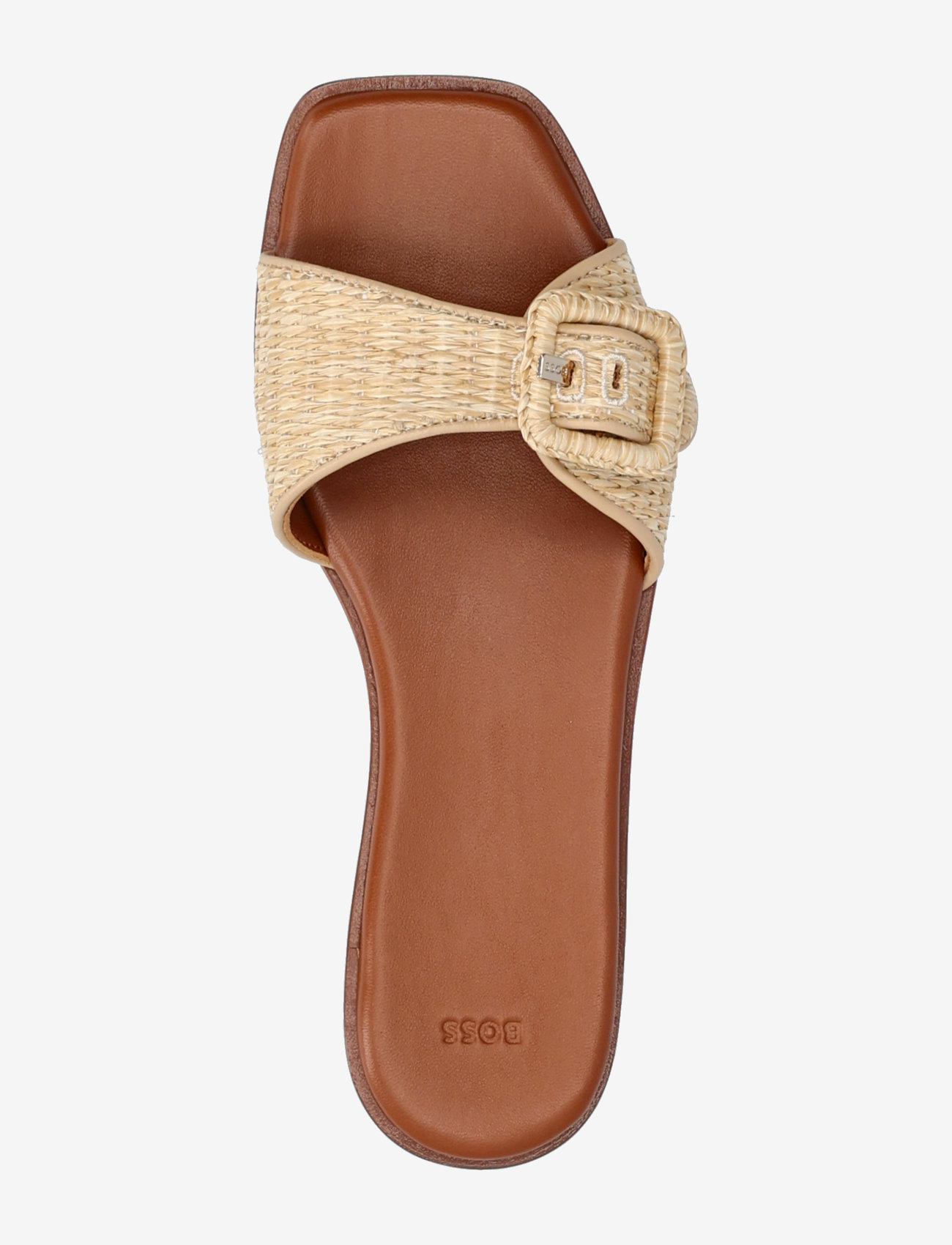 BOSS - Charlize_Slid10_RFBK - platta sandaler - light beige - 3