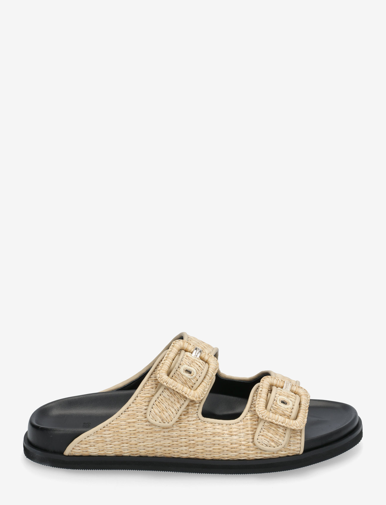 BOSS - Freyah_Slide_RFBK - platta sandaler - light beige - 1