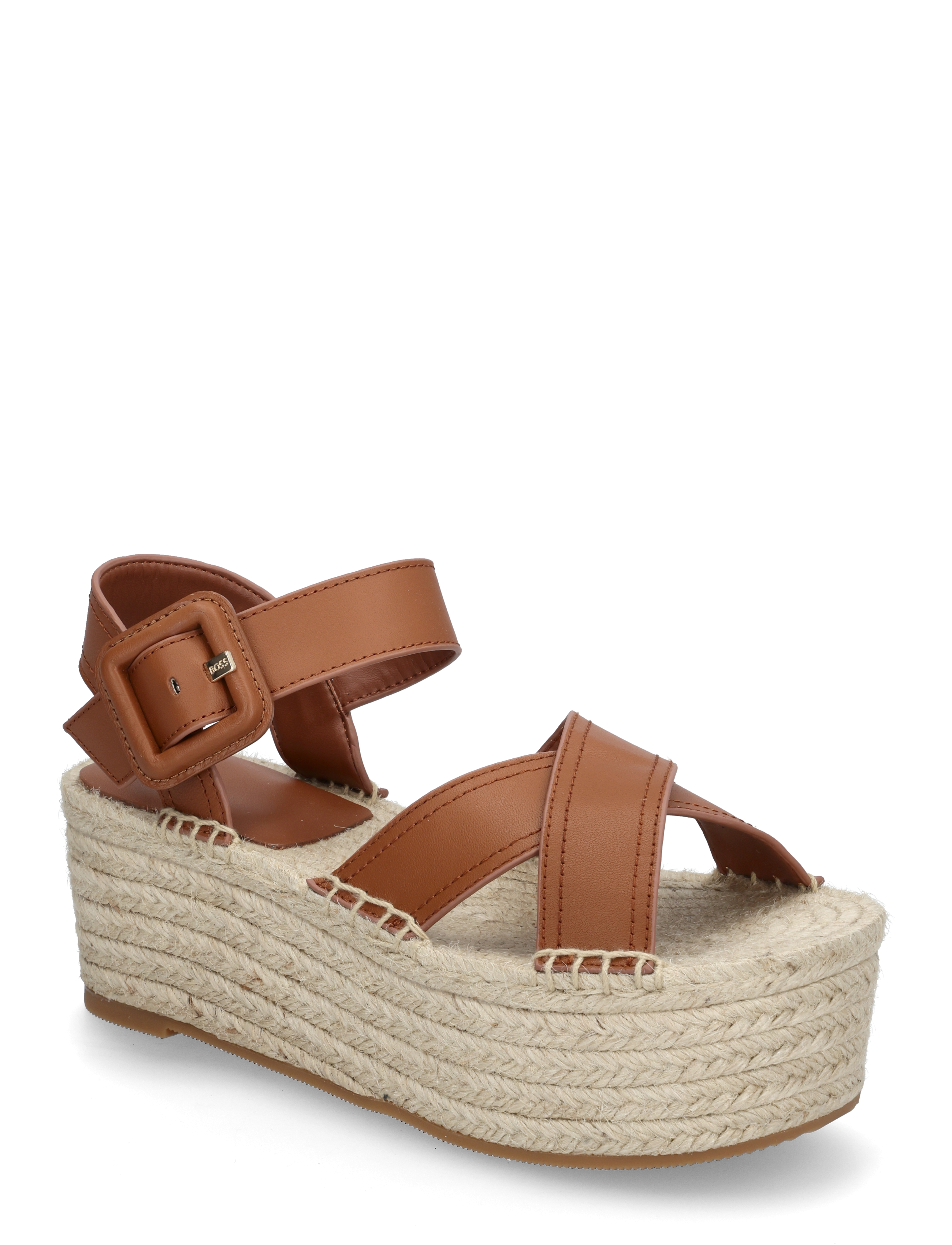 BOSS Machica_Pltsan_Ltbk, 40, Heels, Braun - Wedges, Frauen
