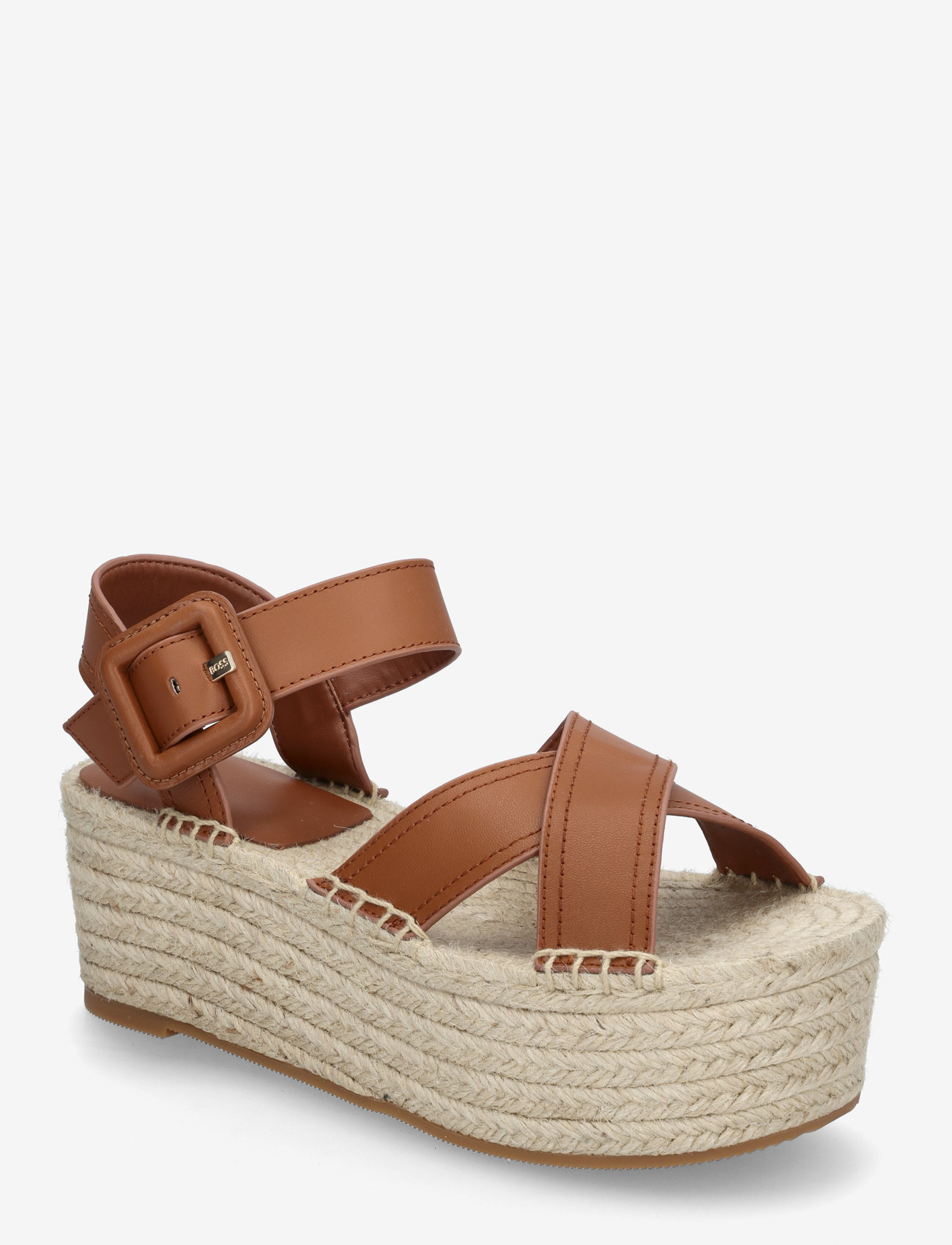 BOSS - Machica_Pltsan_LTBK - platvorm sandaalid - rust/copper - 0