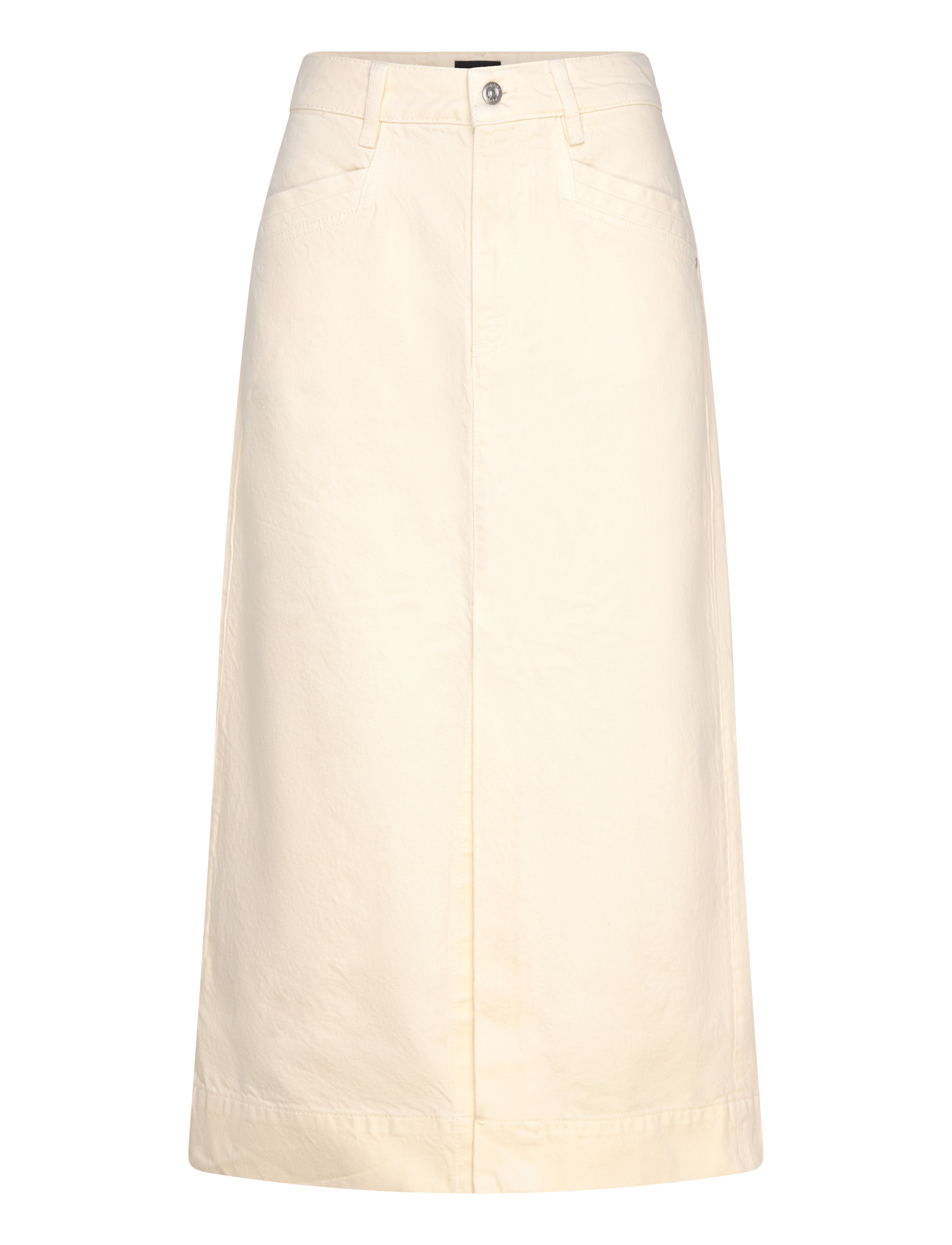 BOSS SEMAIRE - Jeanskjolar - OPEN WHITE / white