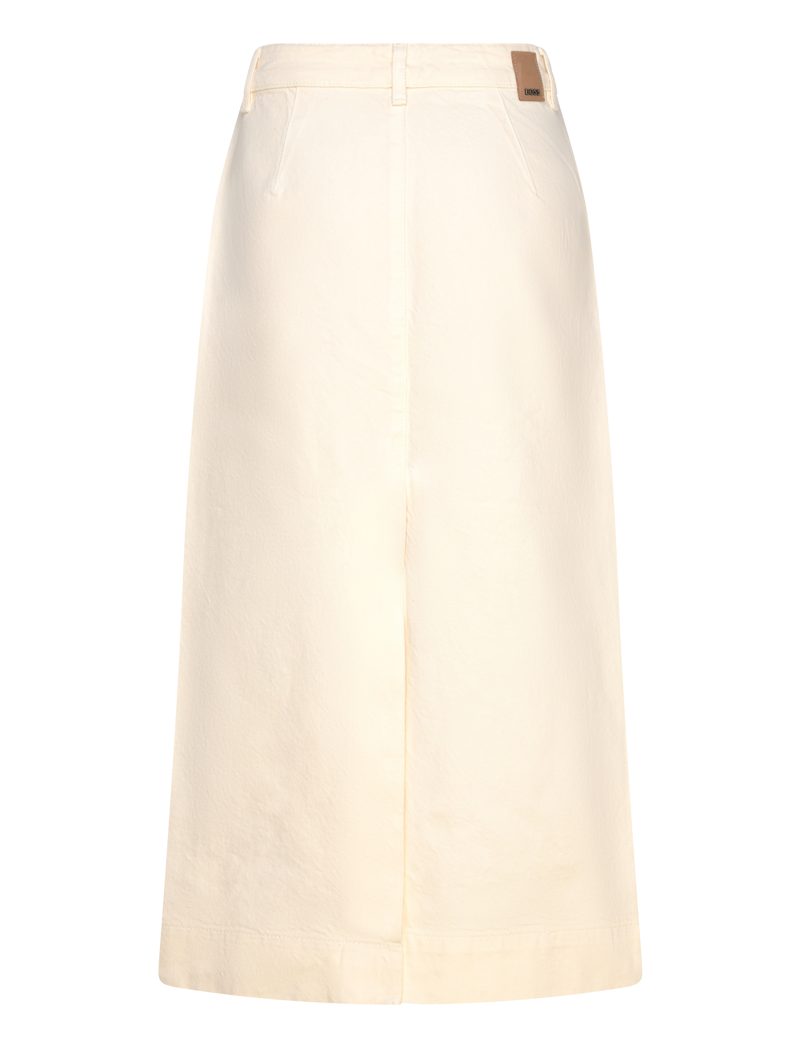 BOSS - SEMAIRE - jeanskjolar - open white - 1