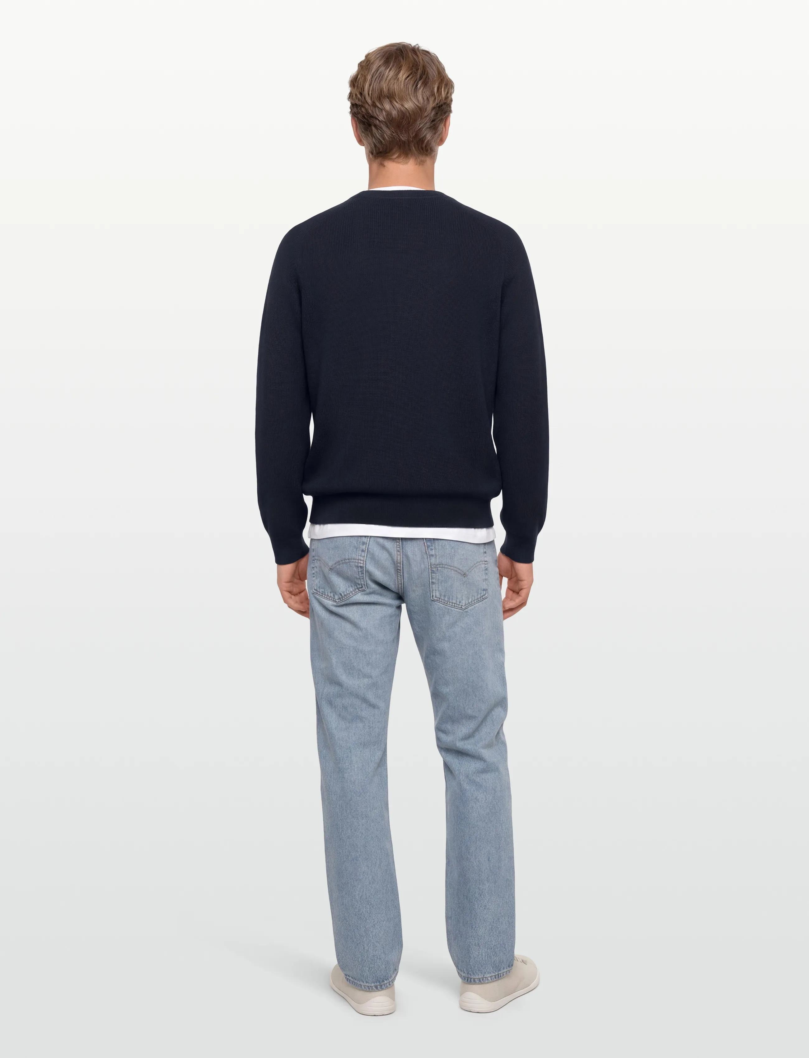 BOSS - C-Illian - basic knitwear - dark blue - 4