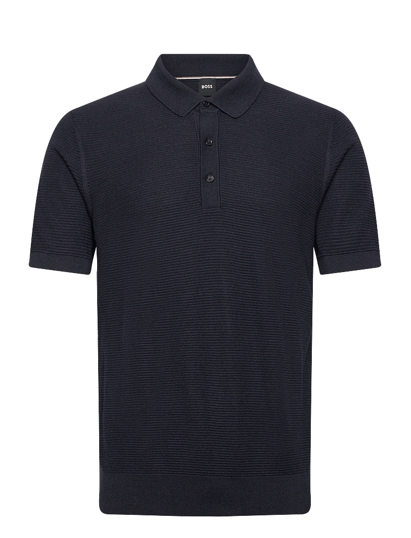 BOSS - H-Iannotti - kortärmade pikéer - dark blue - 0