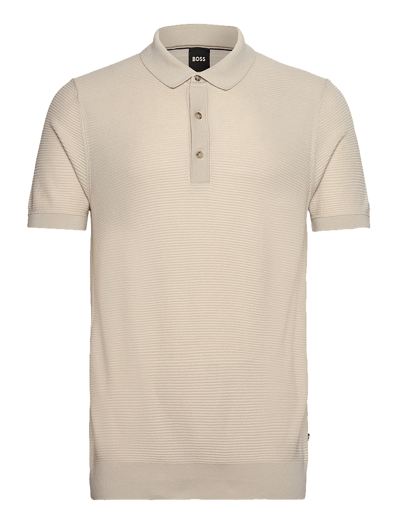 BOSS - H-Iannotti - kortärmade pikéer - open white - 0