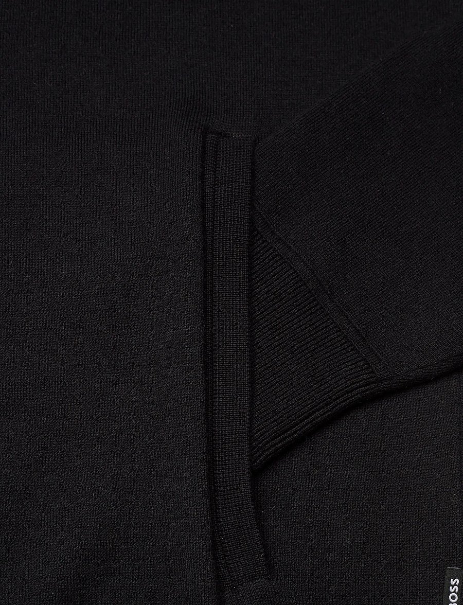 BOSS - H-Idino - swetry rozpinane na zamek - black - 3