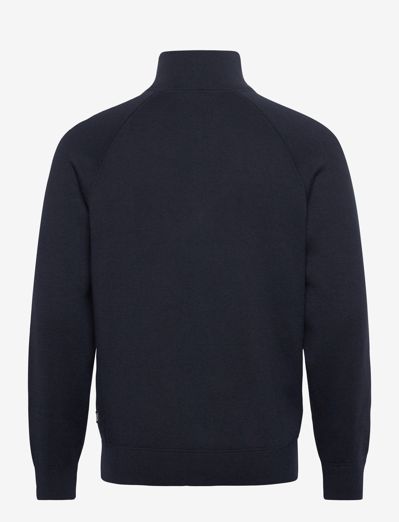 BOSS - H-Idino - pullover mit durchgehendem reißverschluss - dark blue - 1