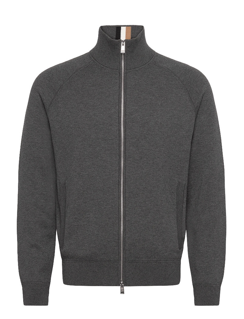 BOSS - H-Idino - full zip tröjor - medium grey - 0