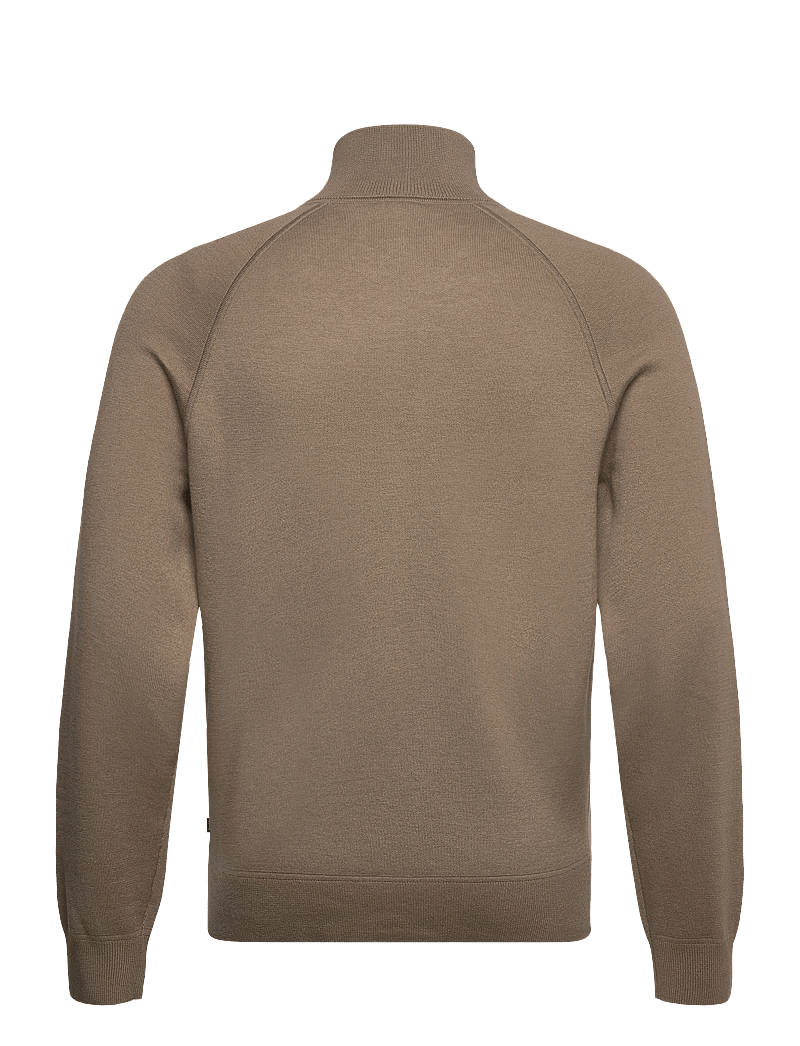 BOSS - H-Idino - full zip tröjor - open brown - 1