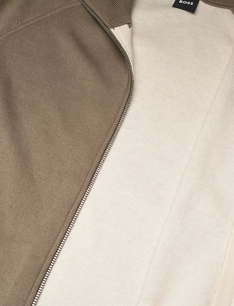 BOSS - H-Idino - full zip tröjor - open brown - 4