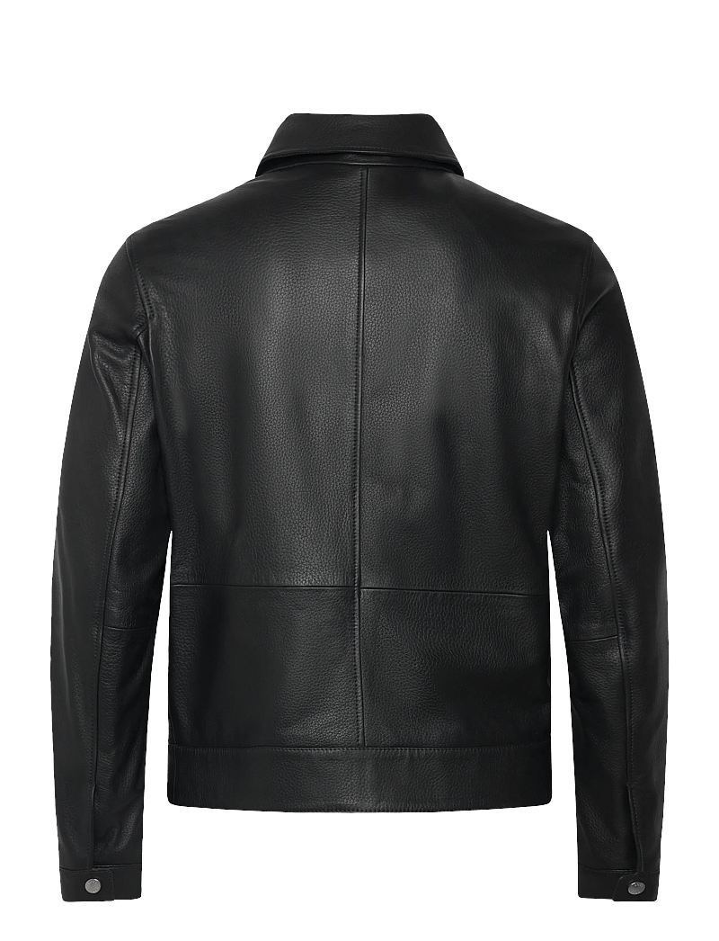 BOSS - H-Mapson4 - leather jackets - black - 1