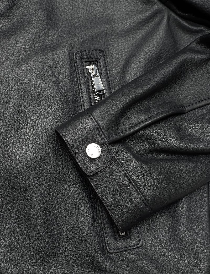 BOSS - H-Mapson4 - leather jackets - black - 3