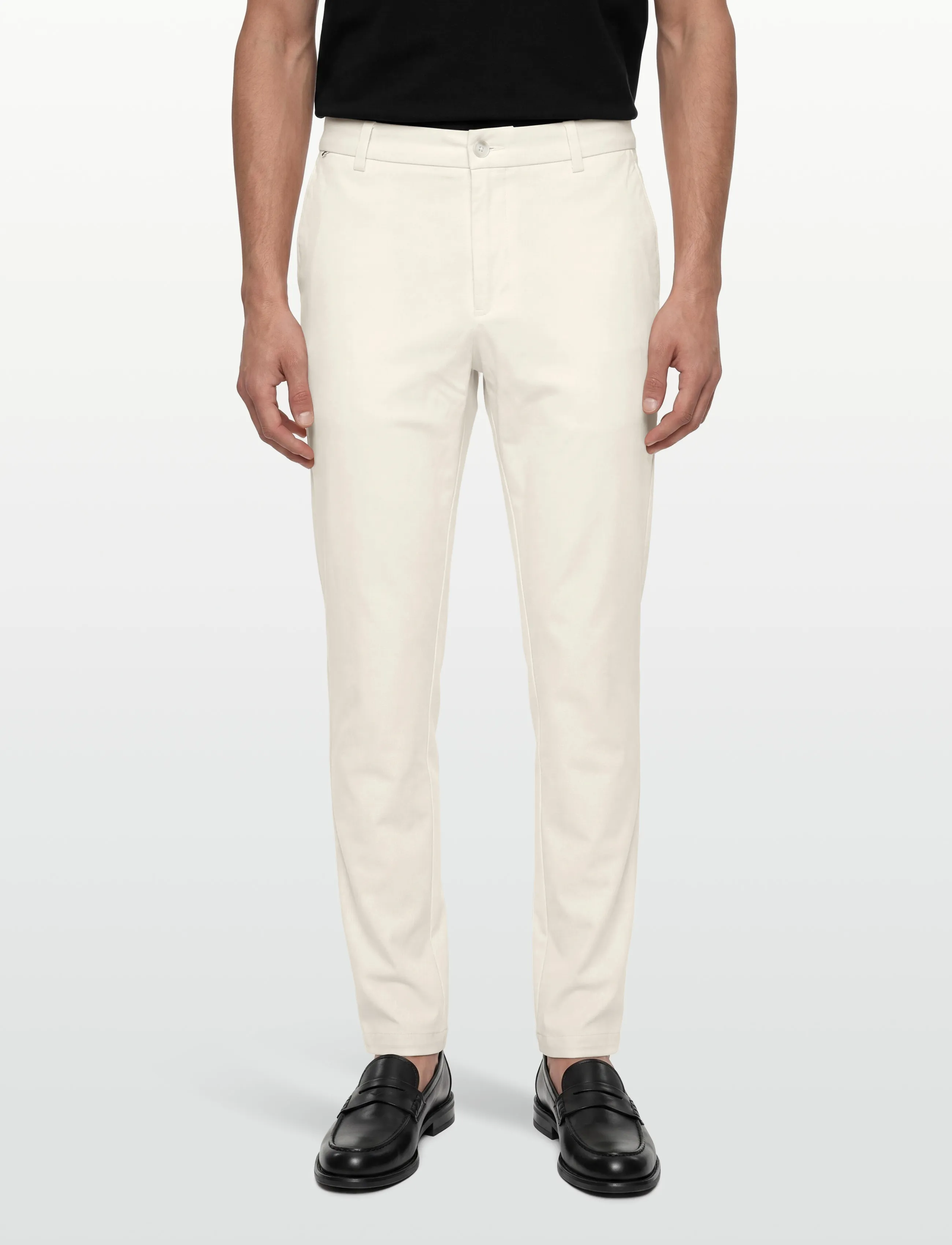 BOSS - H-Kane1 - chino-püksid - open white - 3