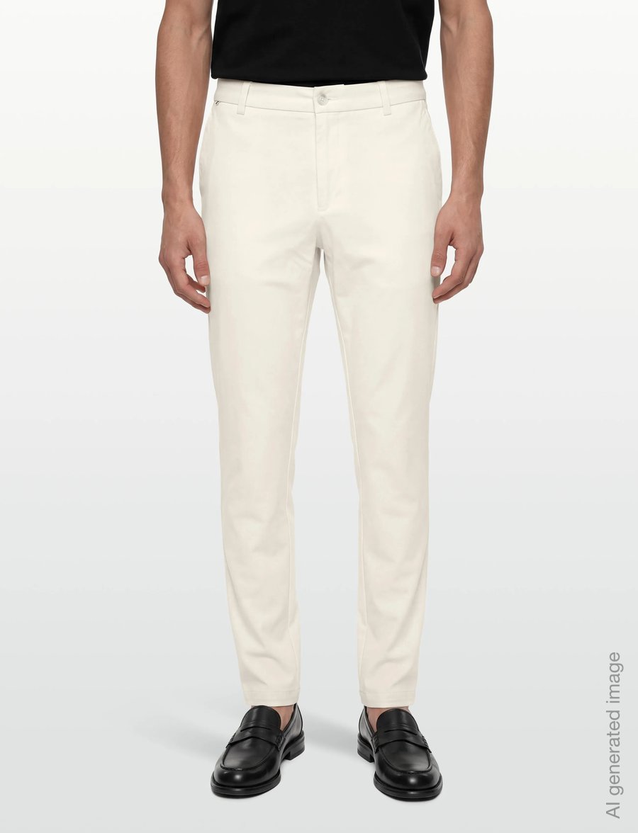 BOSS - H-Kane1 - chino-püksid - open white - 3