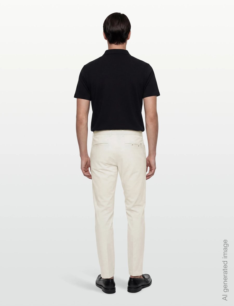 BOSS - H-Kane1 - chino-püksid - open white - 4