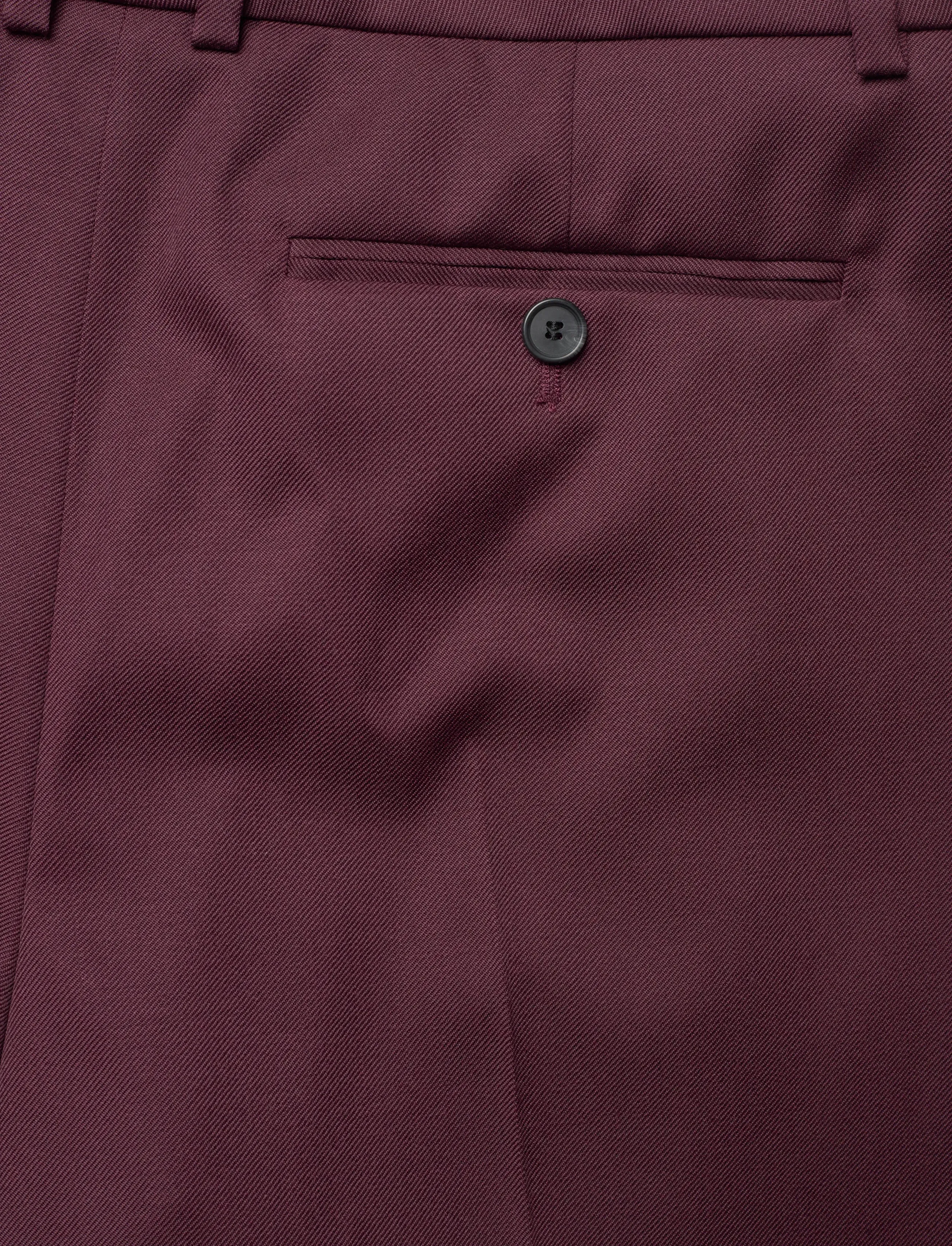 BOSS - Talimia - sérsniðnar buxur - dark purple - 4