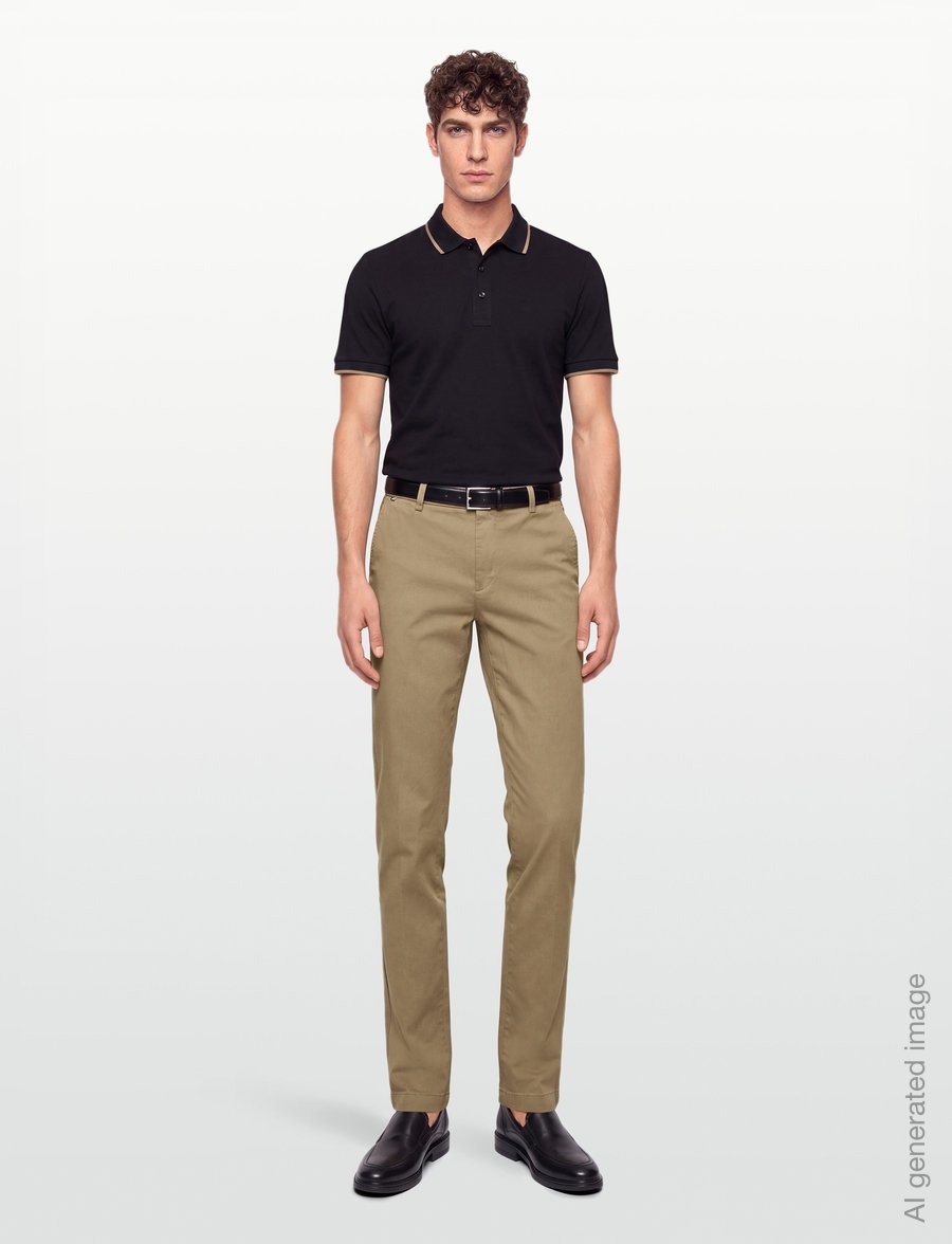 BOSS - H-Kaiton1 - vabaajapüksid - dark beige - 0