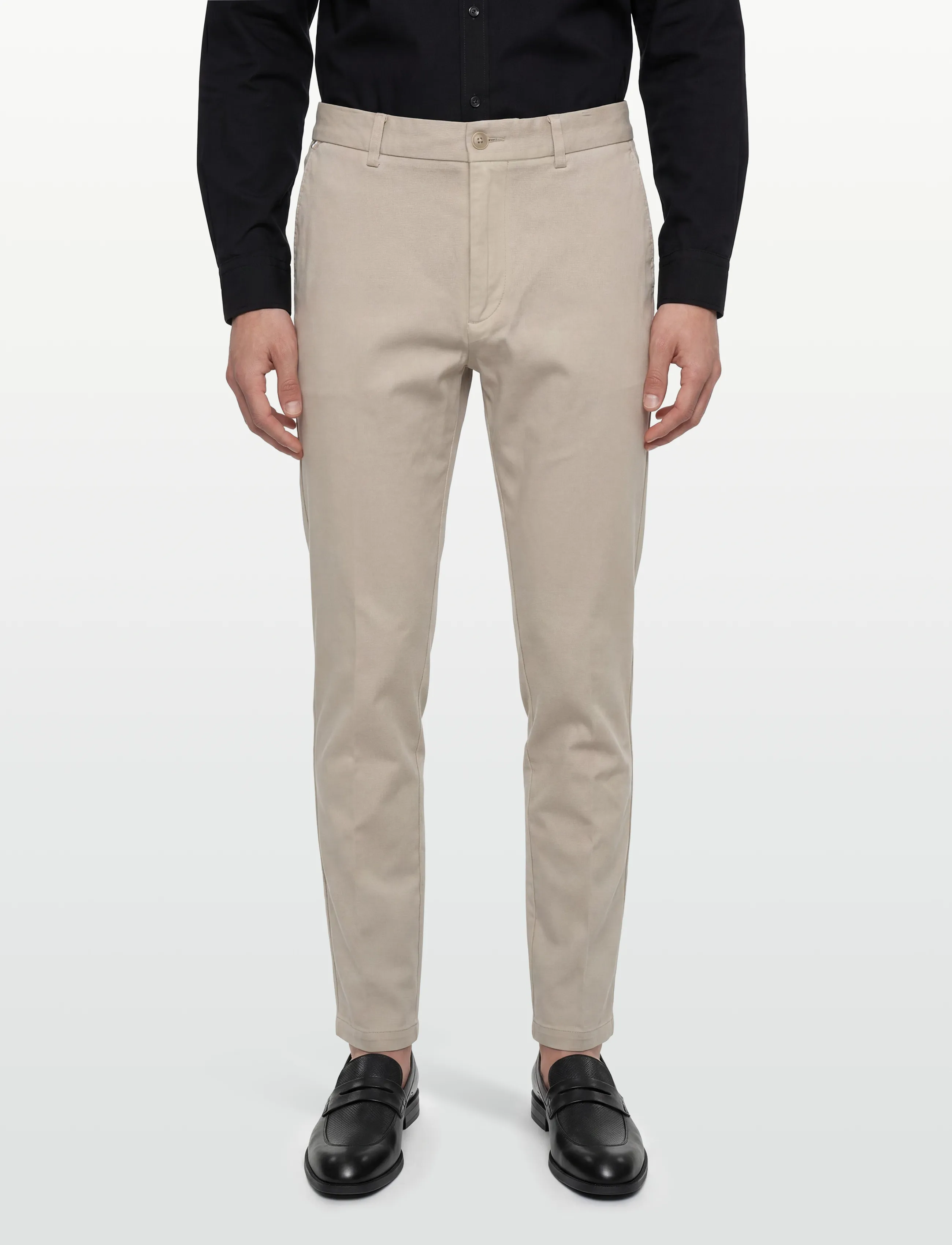 BOSS - H-Kaiton1 - casual byxor - open beige - 3