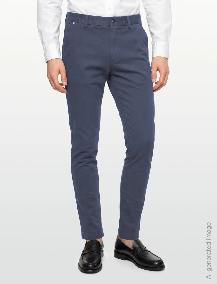 BOSS - H-Kaiton1 - freizeithosen - open blue - 3
