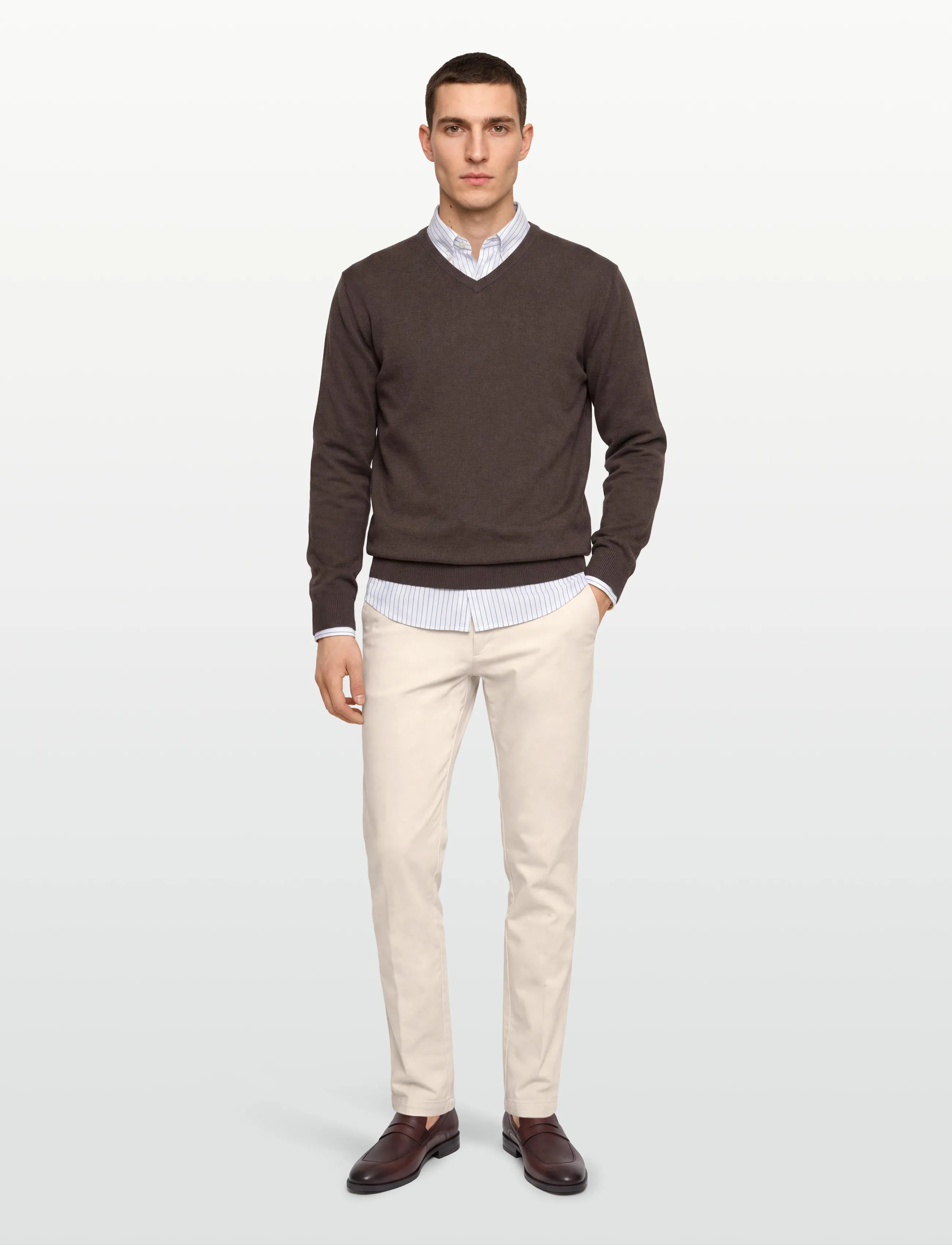 BOSS - H-Kaiton1 - chinos - open white - 0