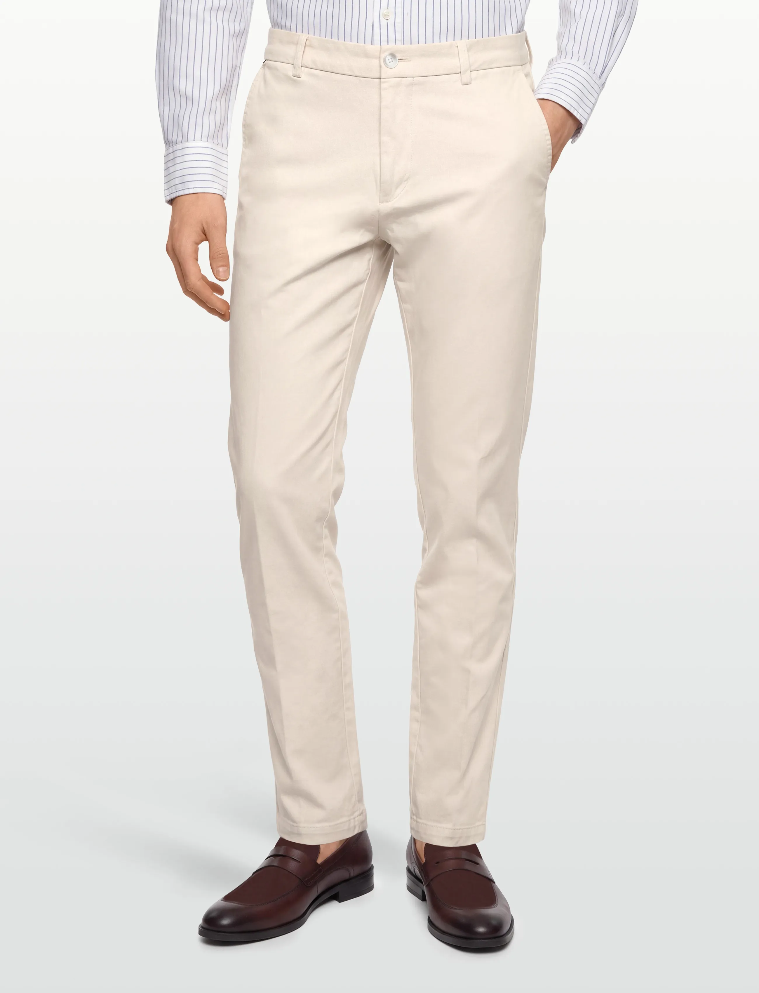 BOSS - H-Kaiton1 - chinos - open white - 3