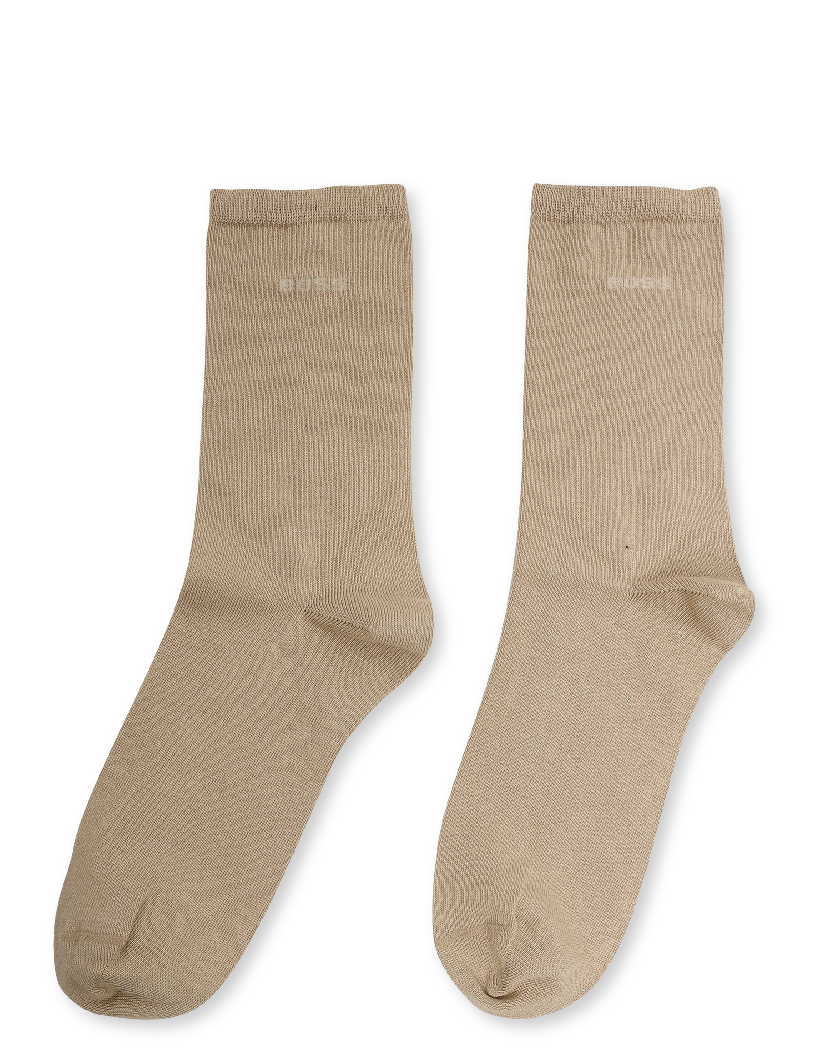 BOSS - 2P RS Uni Logo CC W - normale socken - medium beige - 1