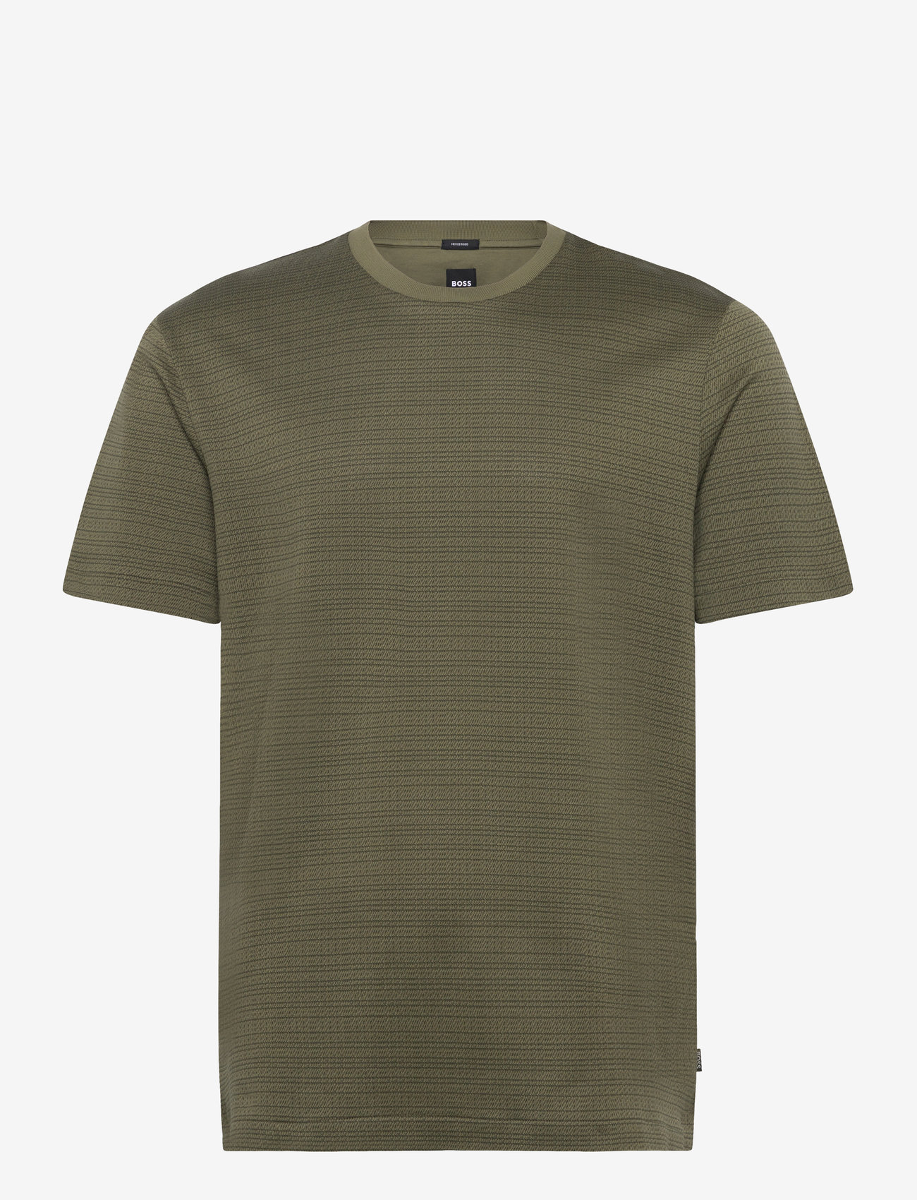 BOSS - H-Taut 102 - kortärmade t-shirts - medium green - 0