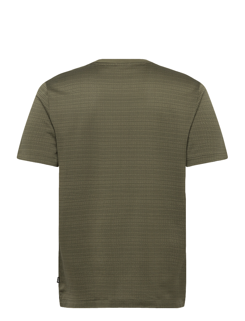 BOSS - H-Taut 102 - kortärmade t-shirts - medium green - 1