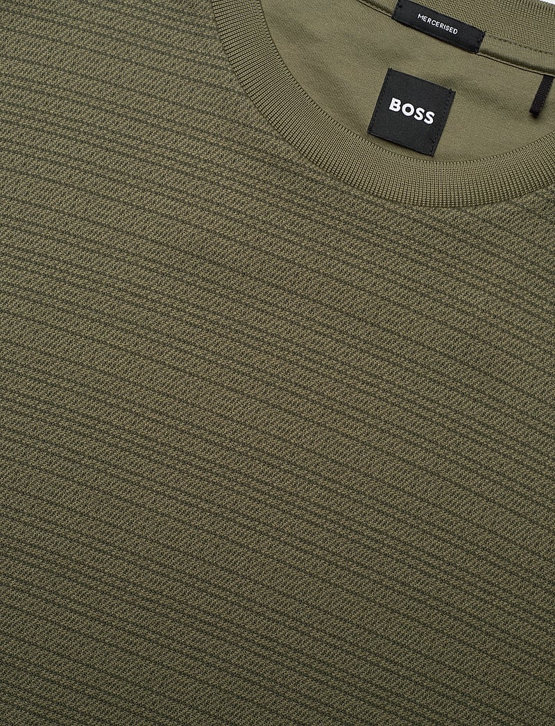 BOSS - H-Taut 102 - kortärmade t-shirts - medium green - 2