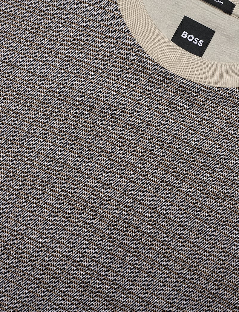 BOSS - H-Taut 102 - kortärmade t-shirts - open white - 2