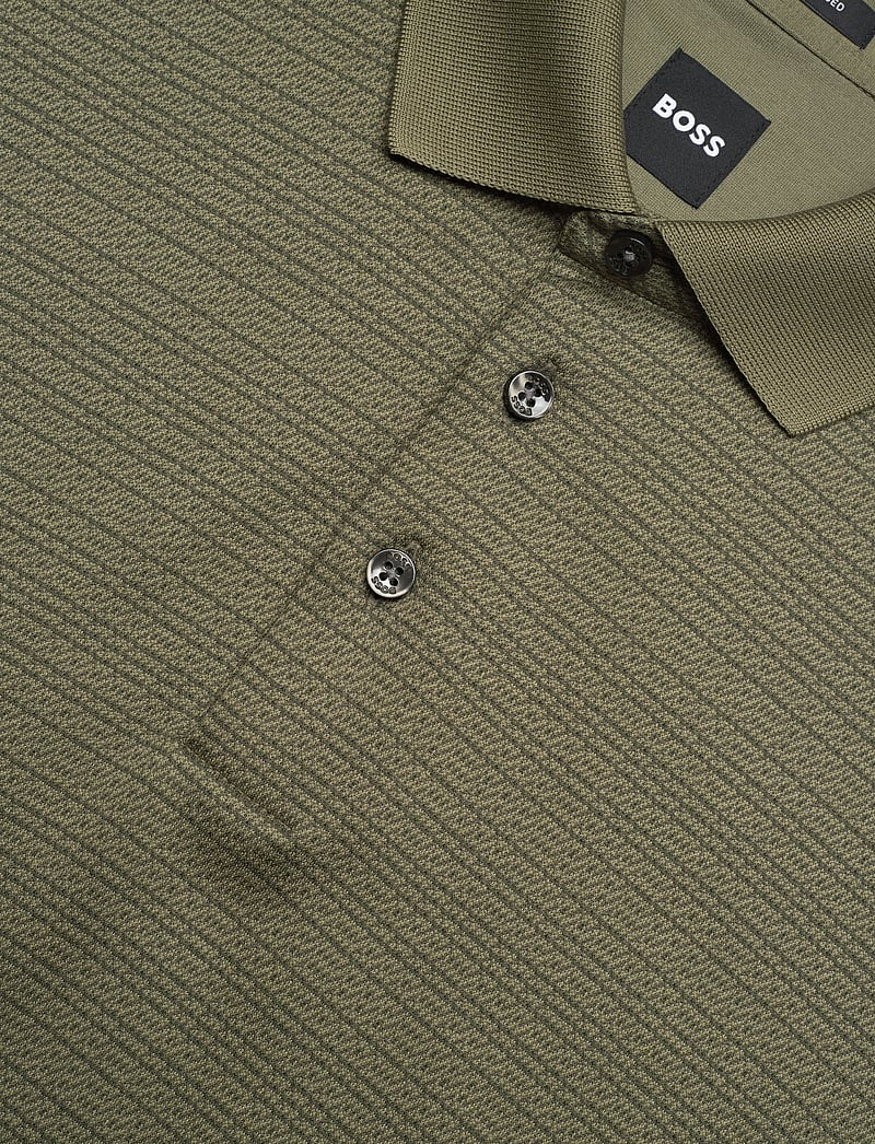 BOSS - H-Parris 102 - short-sleeved polos - medium green - 2