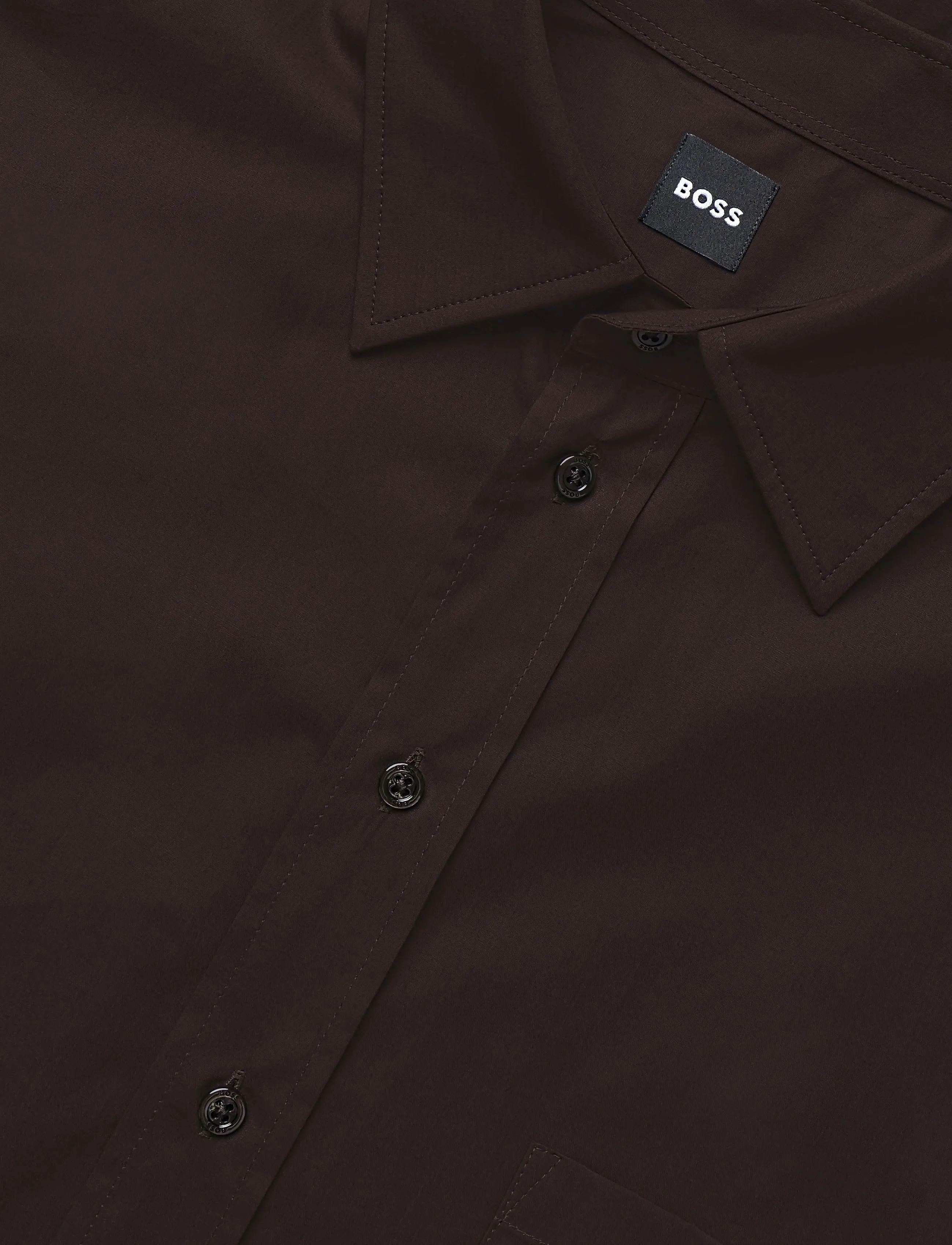 BOSS - Saturday_1 - pikkade varrukatega särgid - medium brown - 2