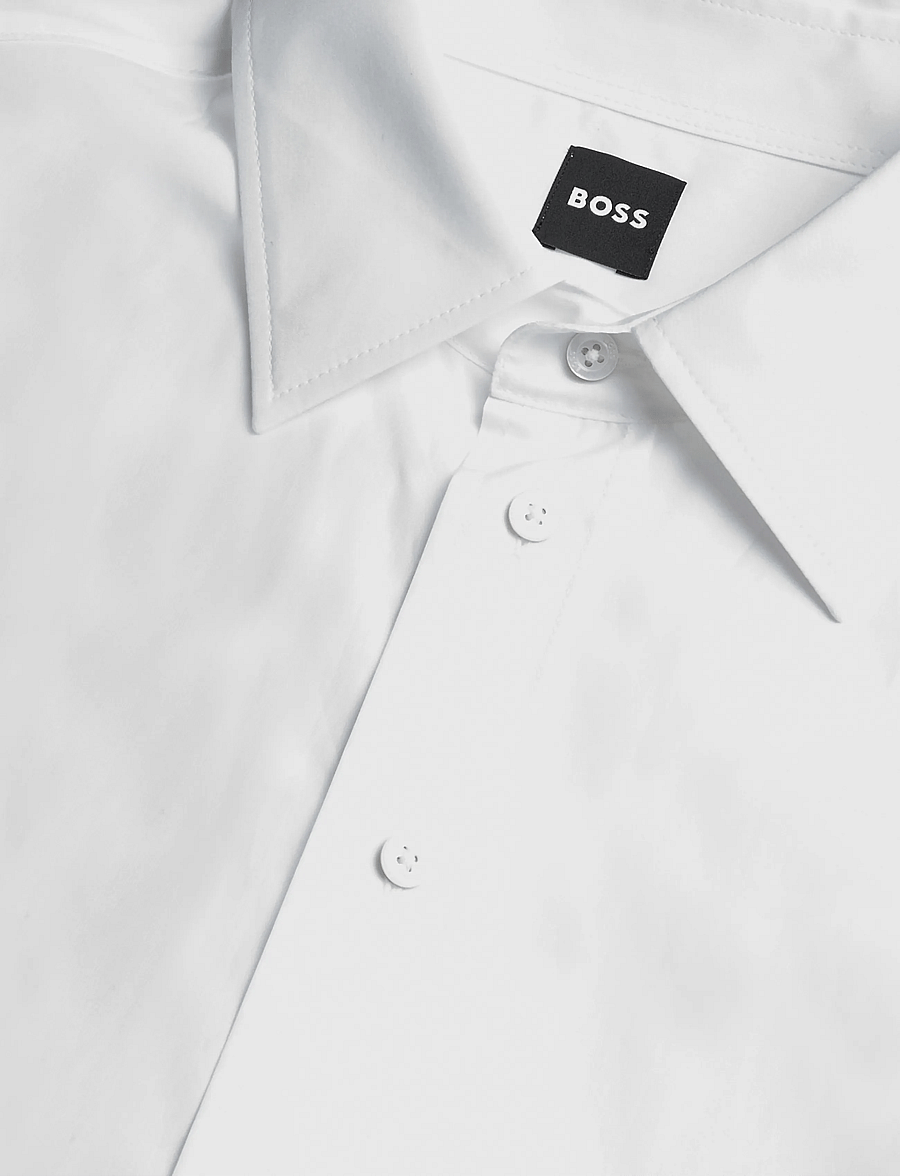 BOSS - Saturday_1 - langærmede skjorter - white - 2