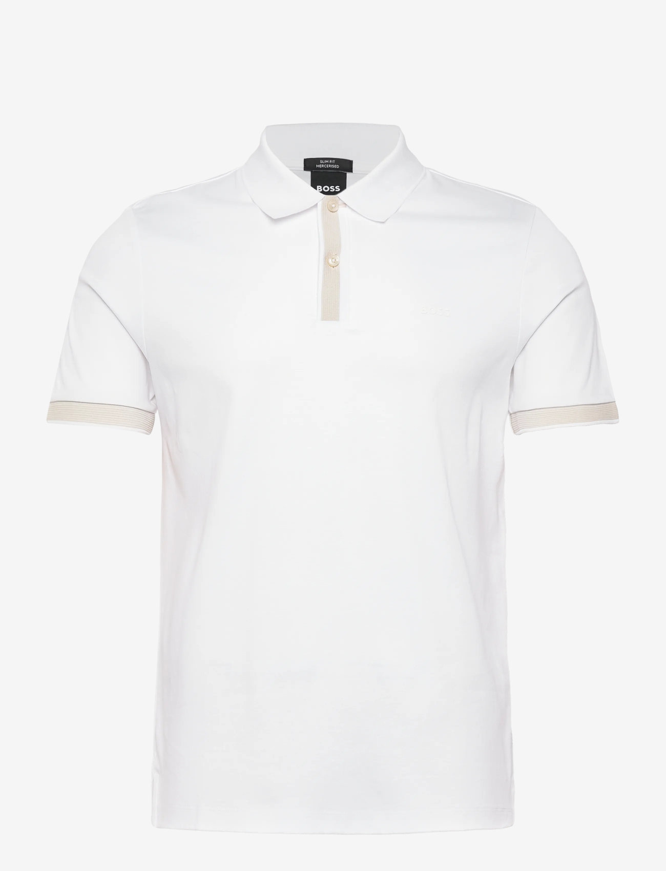 BOSS - H-Phillipson 200 - lühikeste varrukatega polod - white - 0