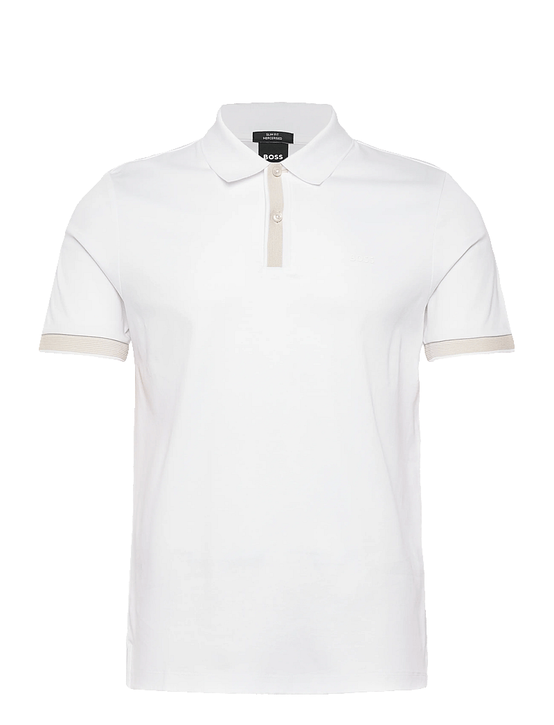 BOSS - H-Phillipson 200 - kortärmade pikéer - white - 0