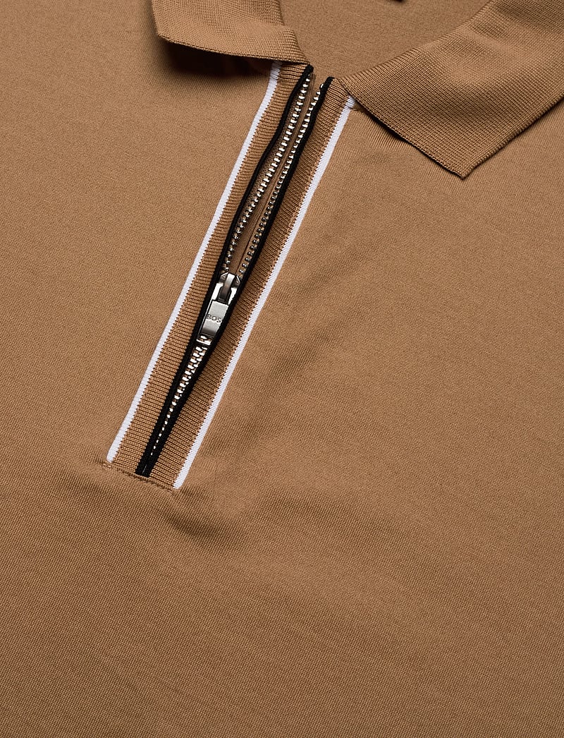 BOSS - H-Paras 65 - kortärmade pikéer - medium beige - 2