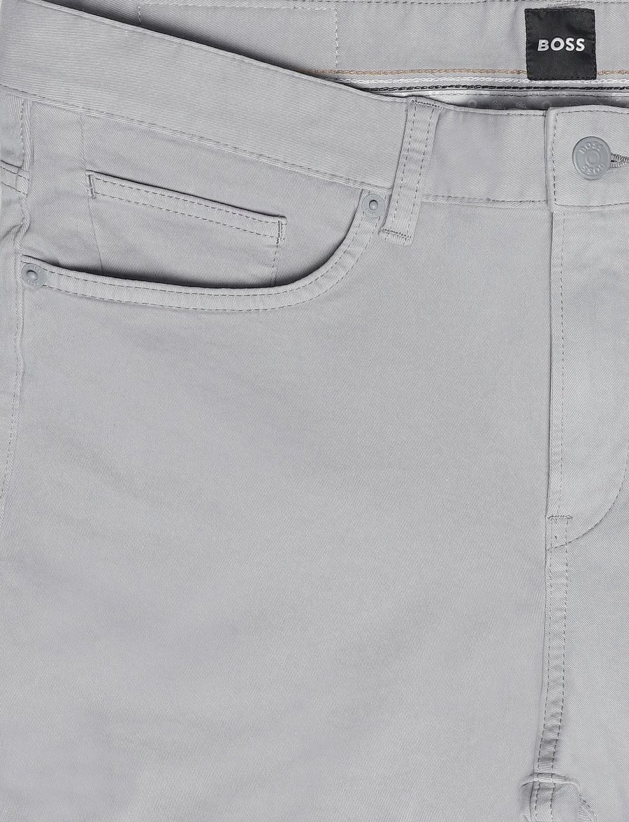 BOSS - H-Delaware5 - casual trousers - silver - 5